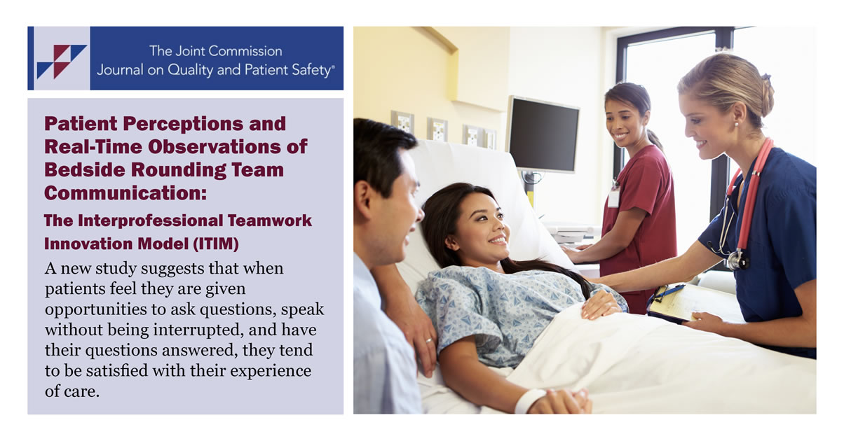 The Joint Commission For Immediate Release